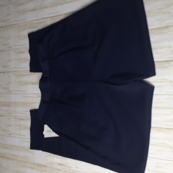 🇺🇸Samantha Navy Blue Pleated Front Trouser Style 1475-MV39 Size 12 Petite - Picture 10 of 16